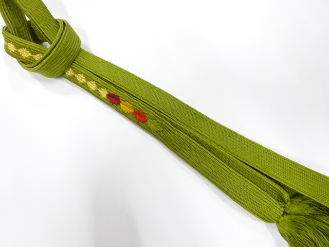 正絹　手組帯締め